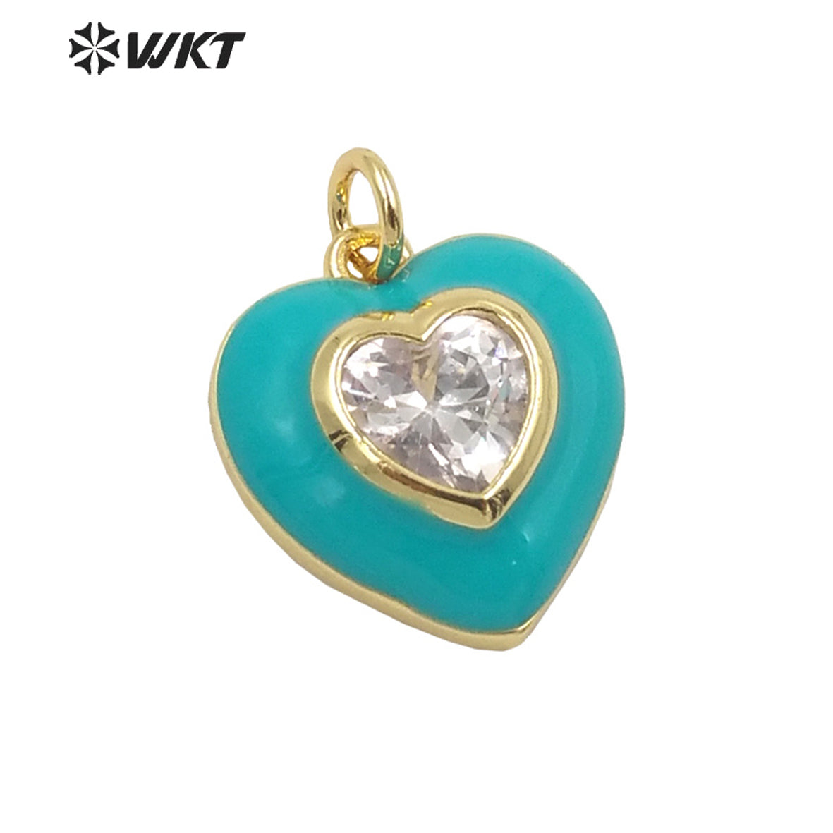 WT-MP235 Lovely and Colorful Jewelry Drop Oil on Stone Very Sweet Pendant and Attractive Jewelry Pendant As a Gift for Girl