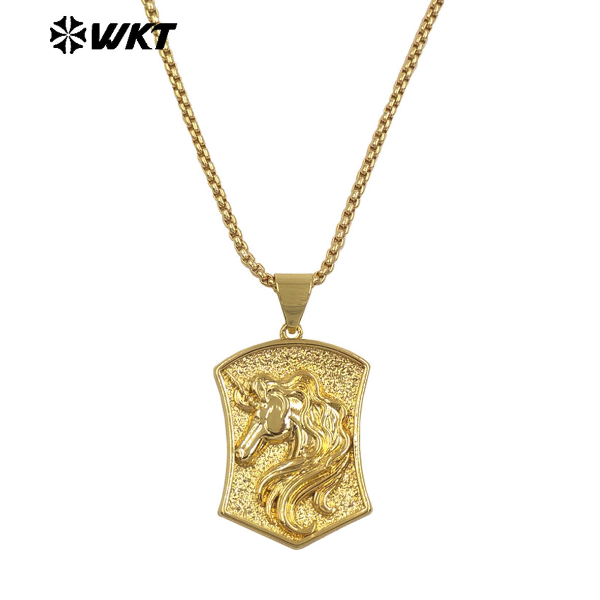 WT-JFN34 Wholesale Women Pendant Necklace in Unique Style with 18K Gold Plated Vintage Style as Party Jewelry Gift