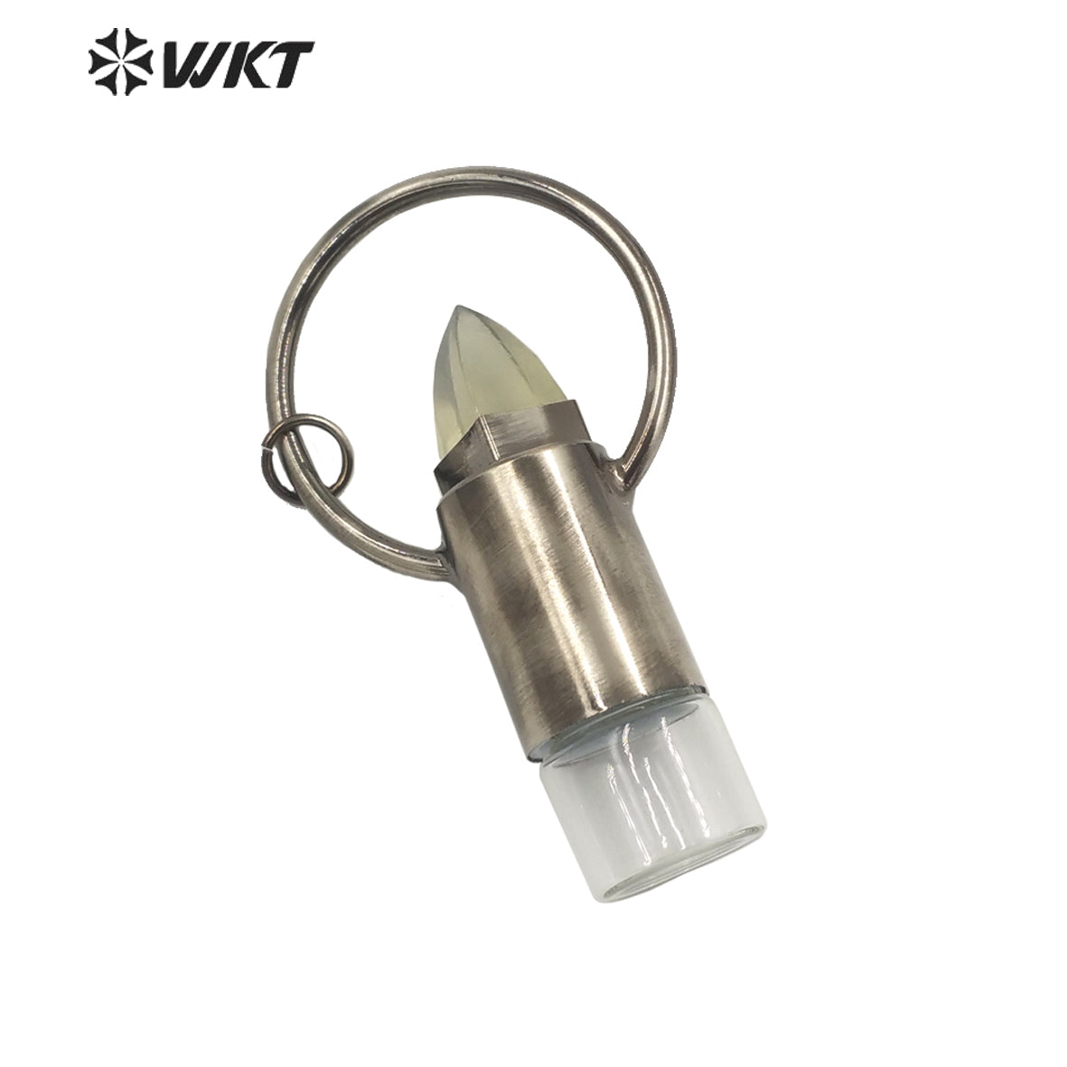 WT-P1665 Wholesale Antique Black Natural Stone Perfume Bottle As Necklace Pendant Amazing Secret Color Stone Bottle Pendant