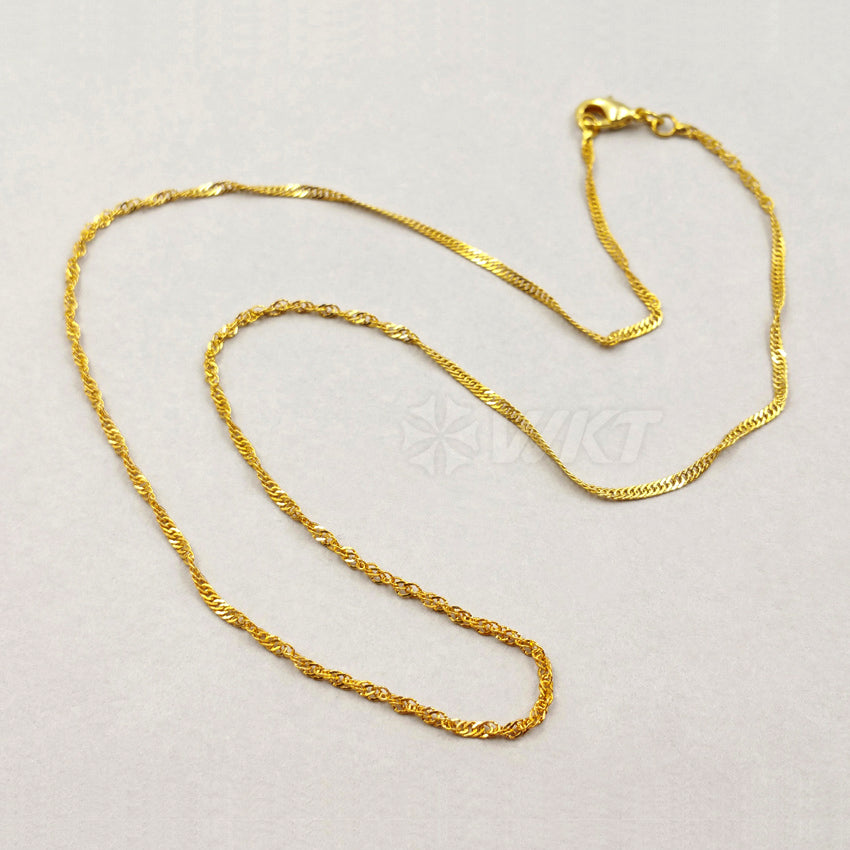 WT-N1037 WKT New Necklace Fashion Jewelry 2017 Popular Exquisite Brass Necklace Chain