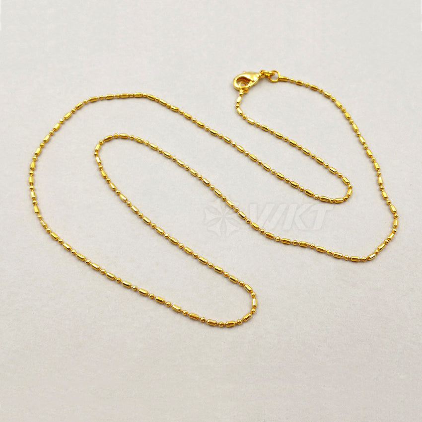 WT-N1042 WKT New Necklace Fashion Trendy Jewelry Best Electroplated Resist Tarnishable Brass Necklace Chain