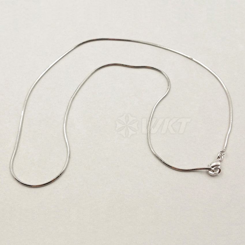 WT-N1036 WKT New Necklace Fashion Jewelry Elegant Brass Necklace Snake Chain