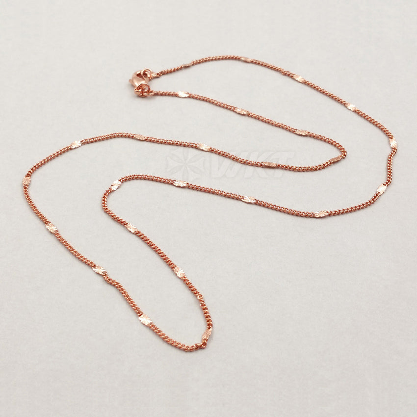 WT-N1045 Fashion Trendy Vintage New Necklace Fashion Jewelry Popular Elegant Brass Necklace Bead Chain