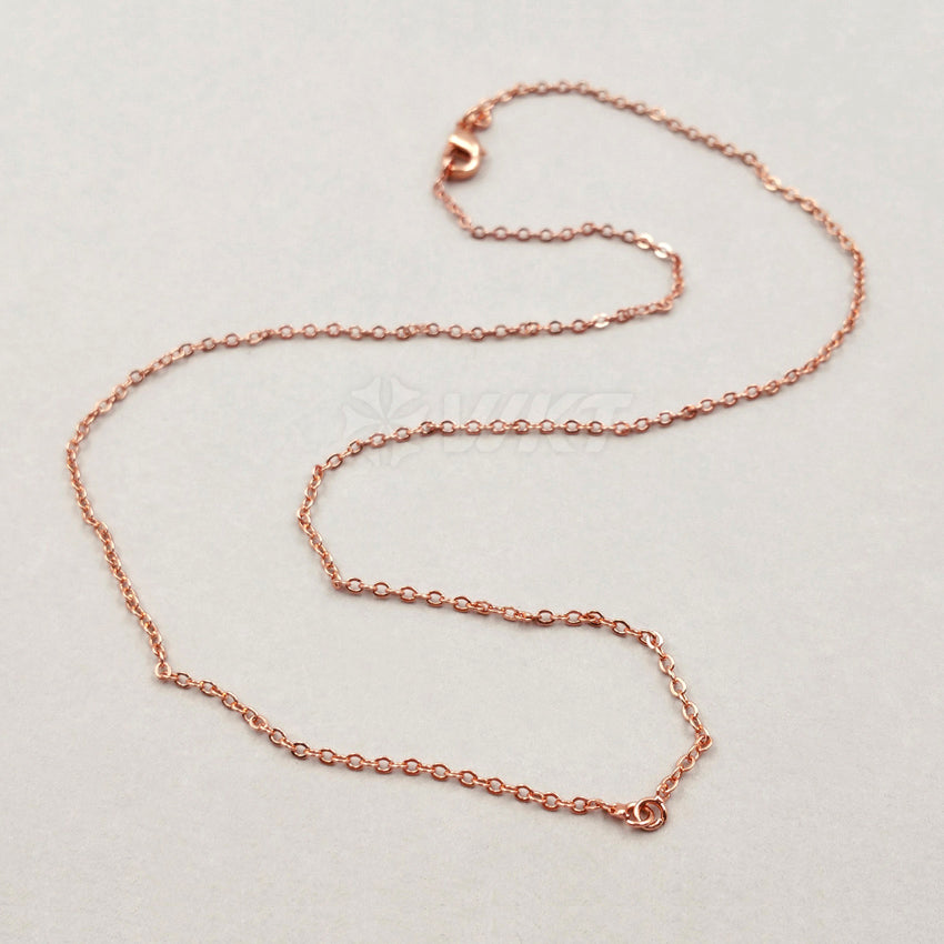 WT-N1046 WKT New Necklace Fashion Jewelry Best Electroplated Resist Tarnishable Brass Necklace Chain