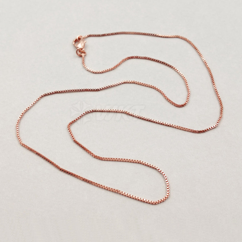 WT-N1044 WKT New Necklace Fashion Jewelry Exquisite Brass Necklace Chain 18k Real Gold Plated Resist Tarnishable Jewelry Chain