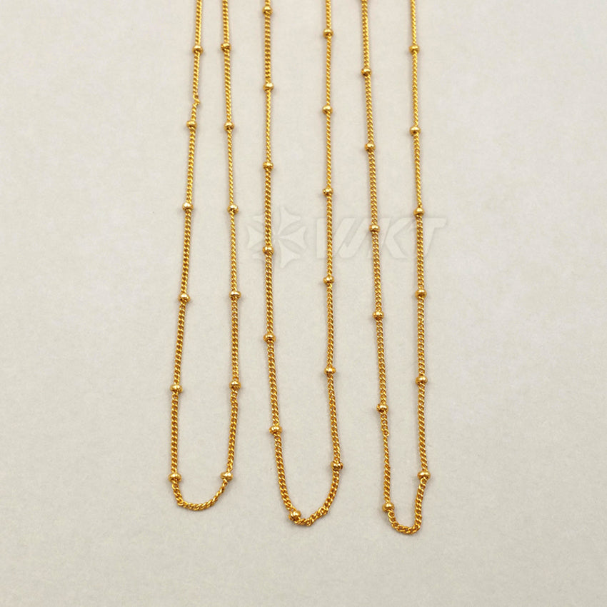 WT-N1062 WKT Wholesale Fashion Design New Arrival Fashion Real Gold Plated Generous Brass Necklace Chain