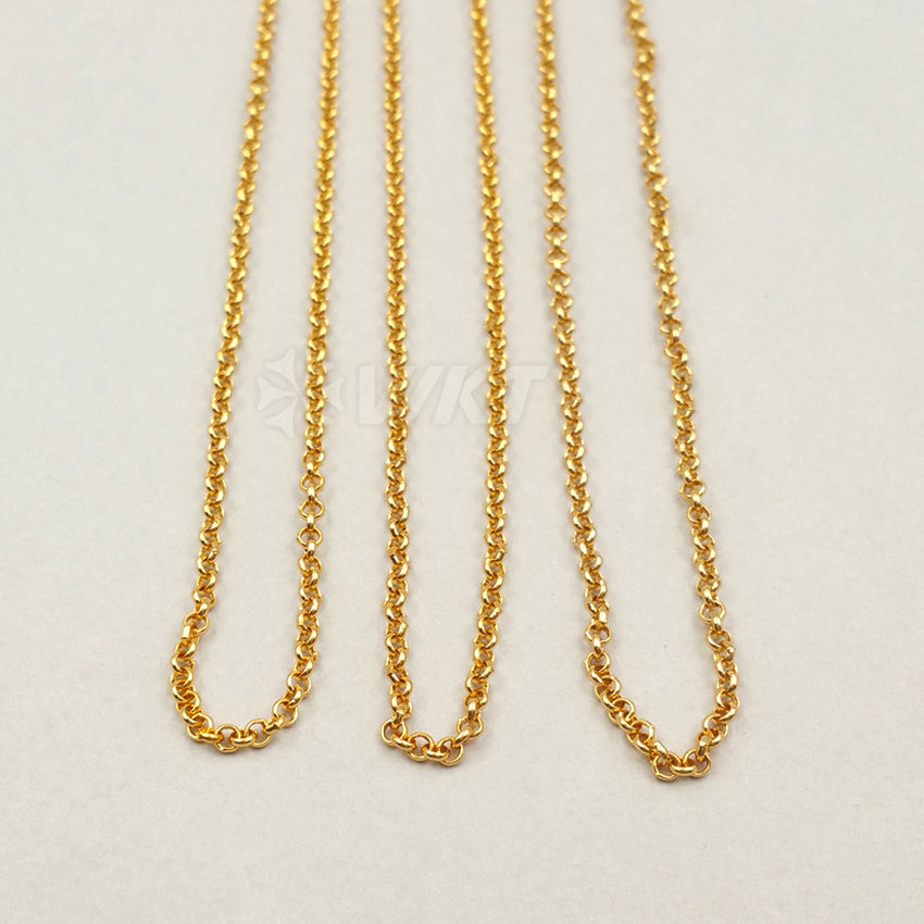 WT-N1064 WKT Wholesale New Arrival High Quality Fashion Link Chain Elegant Brass Necklace Chain