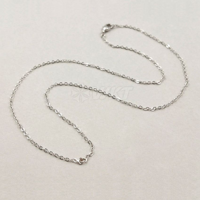WT-N1046 WKT New Necklace Fashion Jewelry Best Electroplated Resist Tarnishable Brass Necklace Chain
