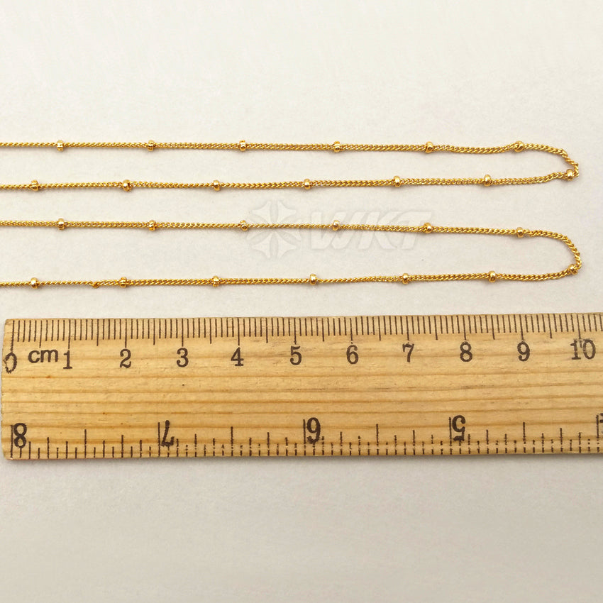 WT-N1062 WKT Wholesale Fashion Design New Arrival Fashion Real Gold Plated Generous Brass Necklace Chain