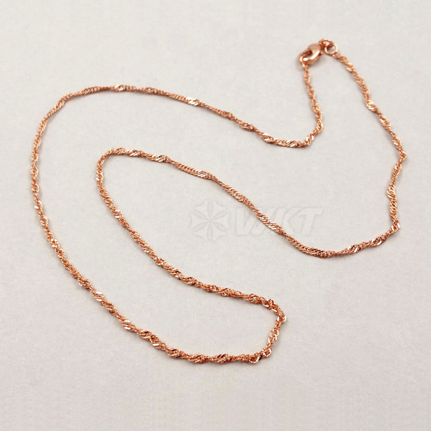 WT-N1037 WKT New Necklace Fashion Jewelry 2017 Popular Exquisite Brass Necklace Chain