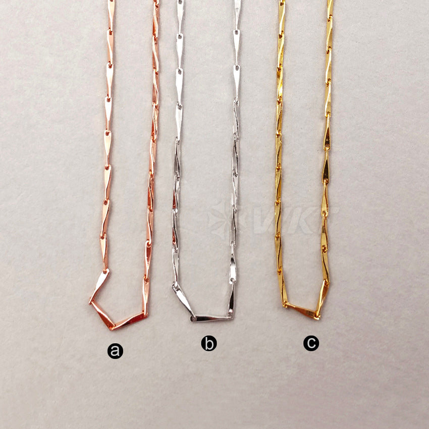 WT-N1041 WKT New Necklace Fashion Jewelry 2017 Popular Elegant Brass Necklace Chain