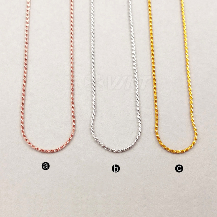 WT-N1047 WKT New Necklace Fashion Jewelry Exquisite Brass Necklace Chain