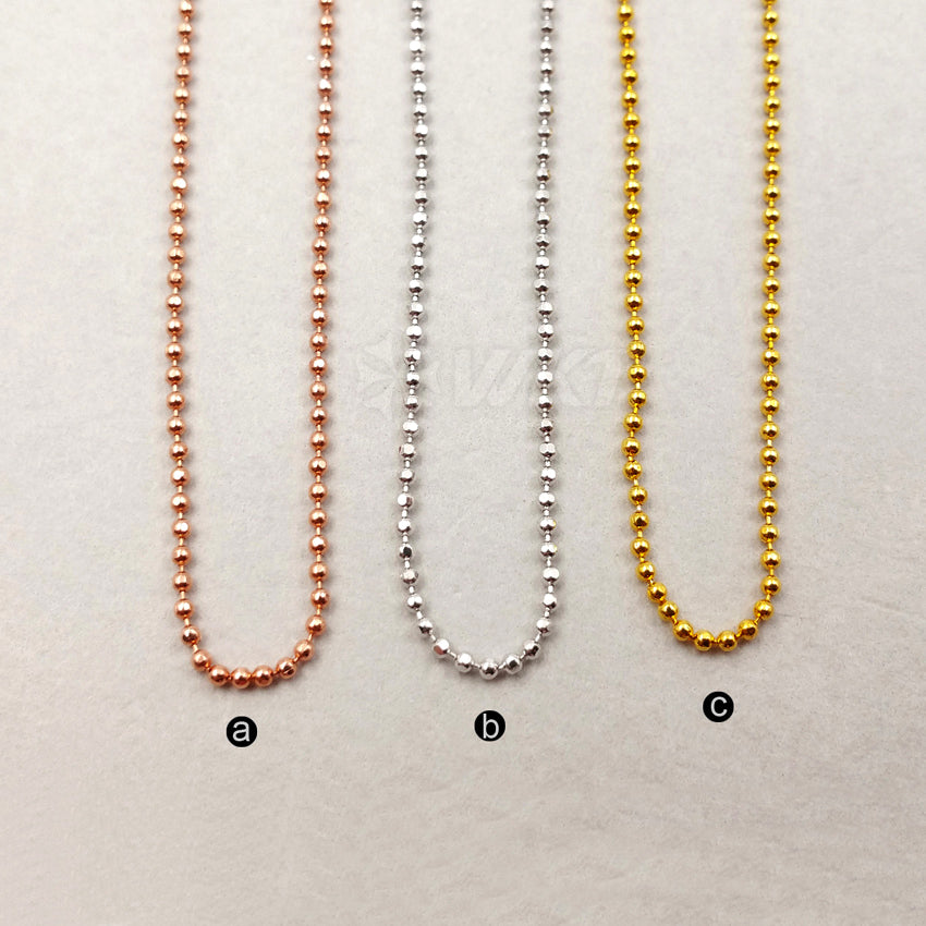WT-N1040 WKT New Necklace Fashion Jewelry 2017 Popular Resist Tarnishable Brass Necklace Chain