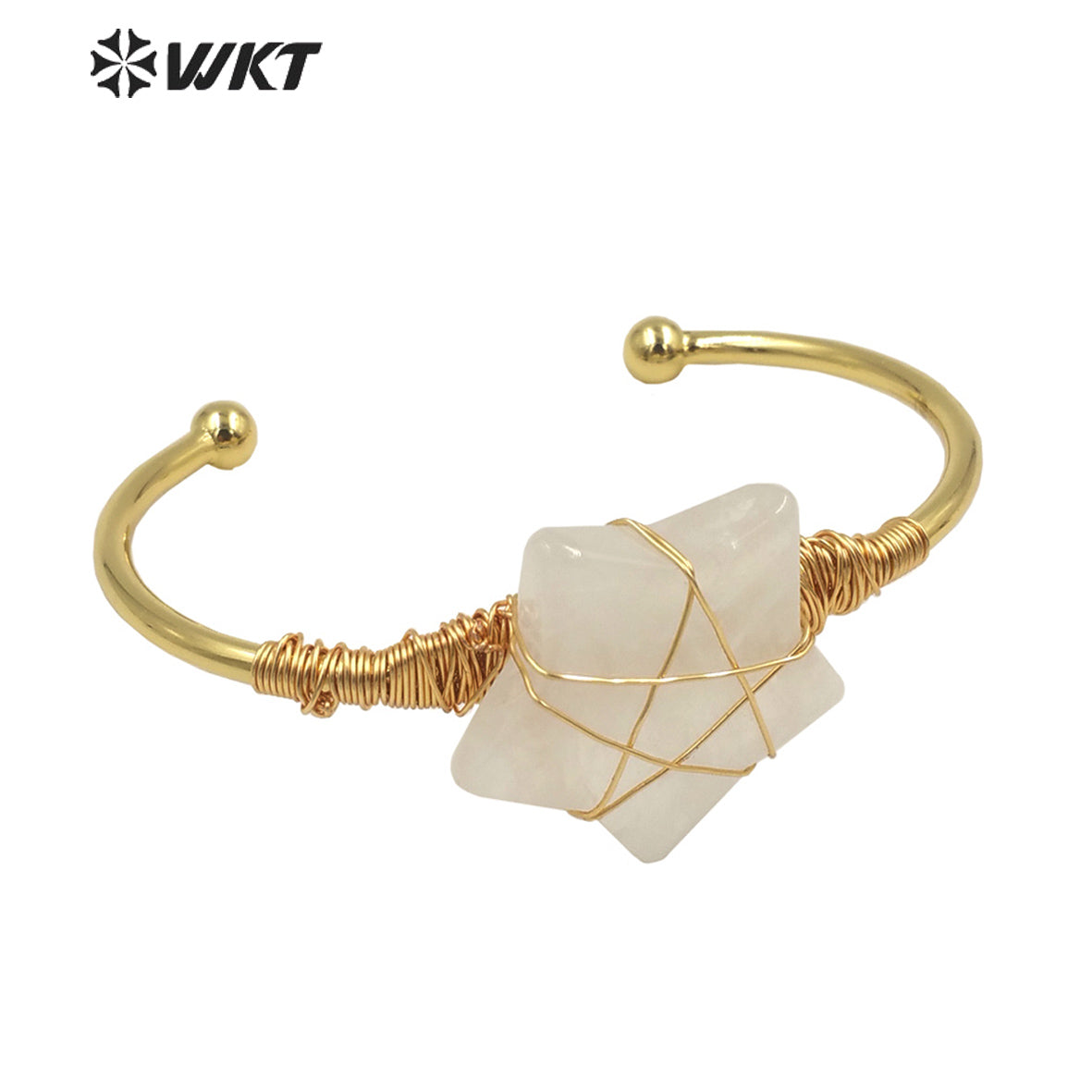 WT-B639 WKT Lovely FashionStar Design Trendy Gift for Women Gemstone Natural Colorful Gemstone Bracelets
