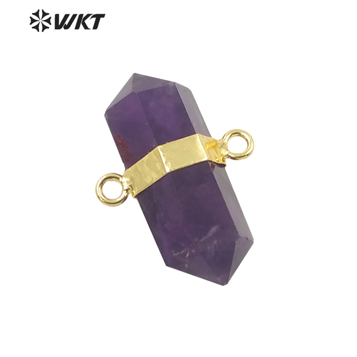 WT-P1742 Fashion Jewelry Amethyst Black Obsidia Citrine Rose Quarts Stone Luxurious Pendant and Attractive Jewelry Pendant