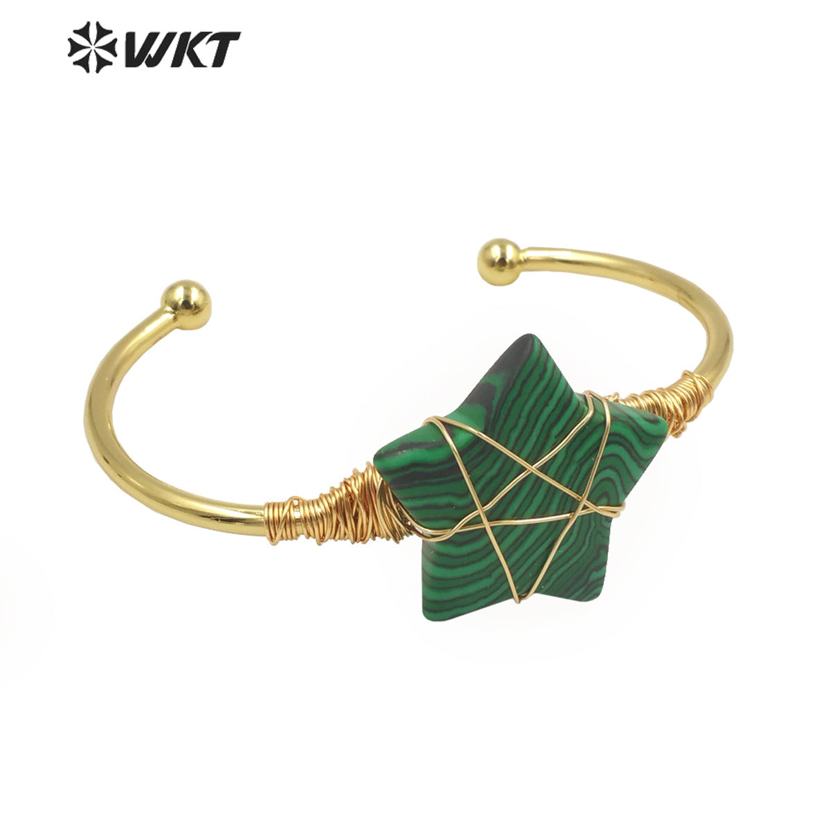WT-B639 WKT Lovely FashionStar Design Trendy Gift for Women Gemstone Natural Colorful Gemstone Bracelets