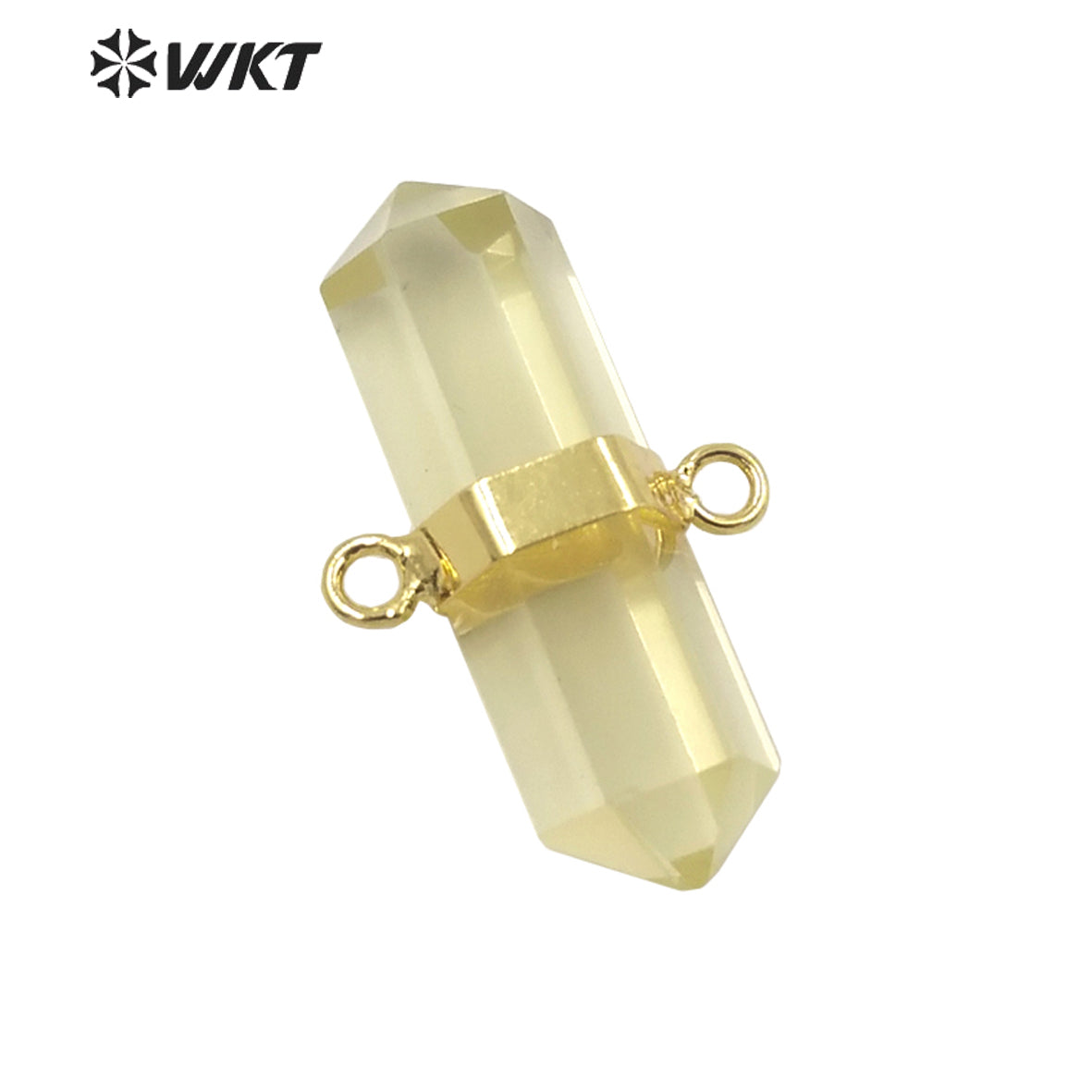WT-P1742 Fashion Jewelry Amethyst Black Obsidia Citrine Rose Quarts Stone Luxurious Pendant and Attractive Jewelry Pendant