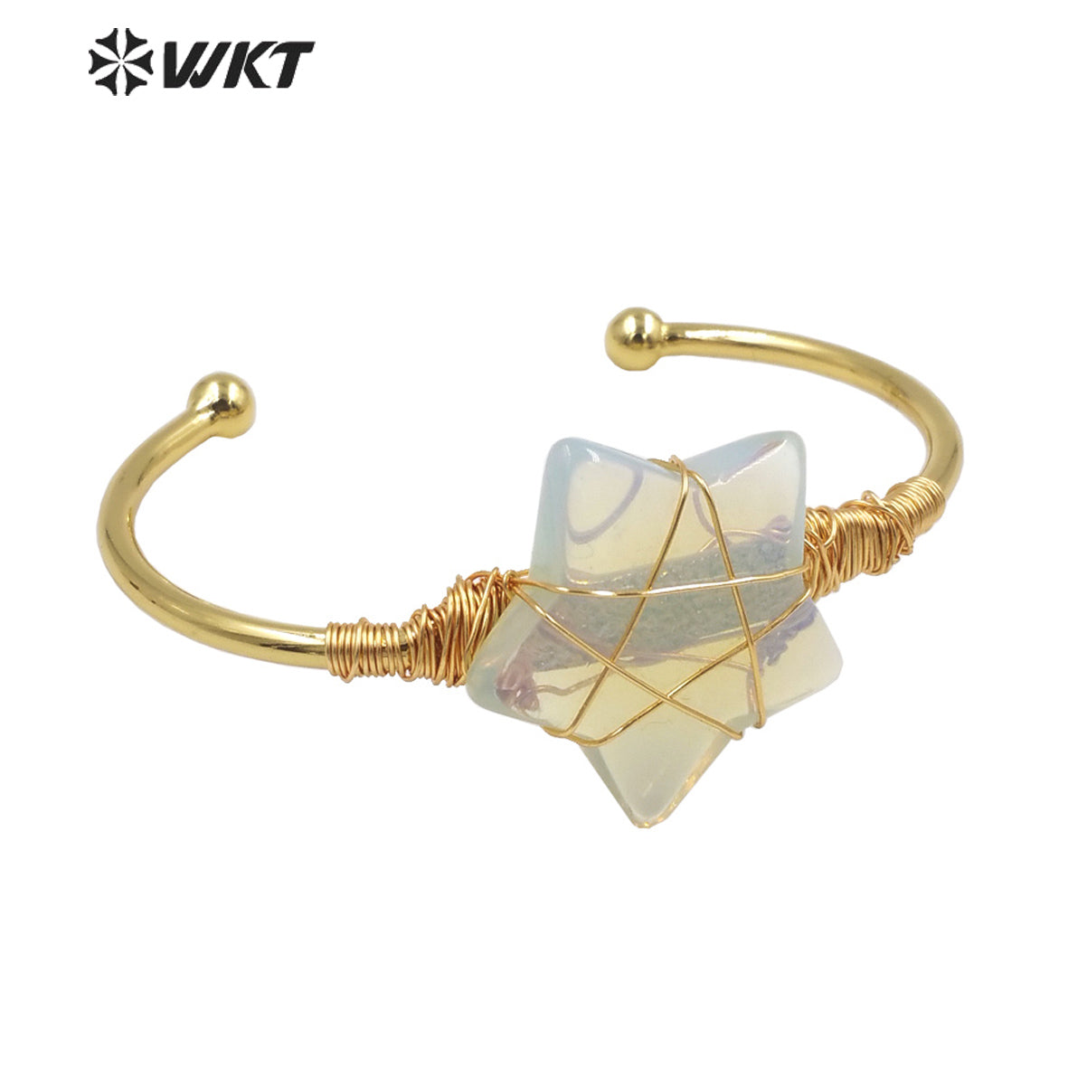WT-B639 WKT Lovely FashionStar Design Trendy Gift for Women Gemstone Natural Colorful Gemstone Bracelets