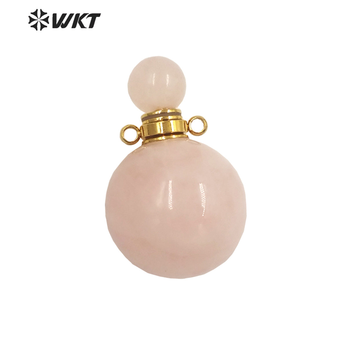 WT-P1930 Fashion Design Trendy New Precious Knife Shaped Colorful Stone Crystal Quartz Perfume Bottle Pendants