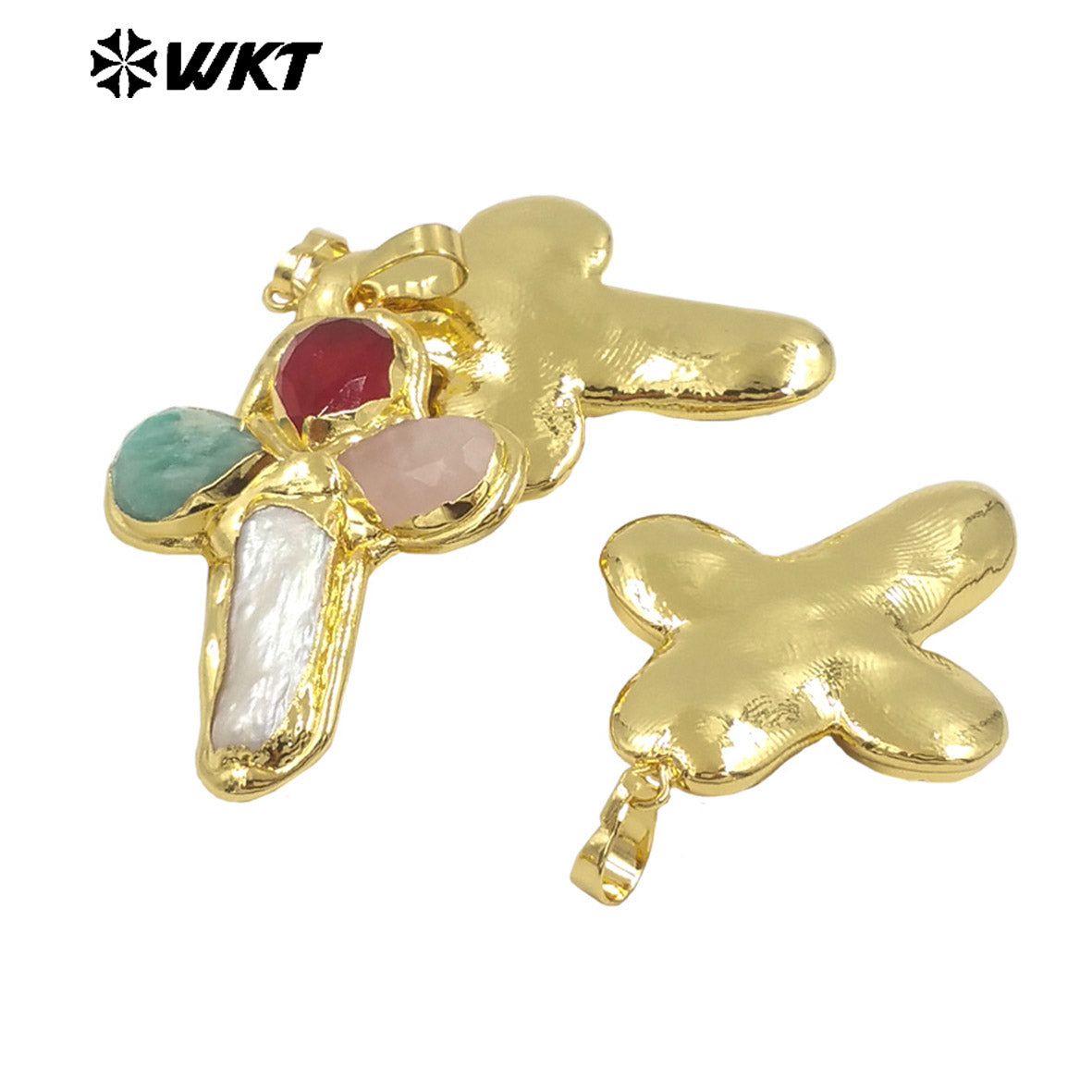 WT-JN284 Lastely Populared Design Necklace With 18k Gold Plated for Women Precious Birthday Gifts