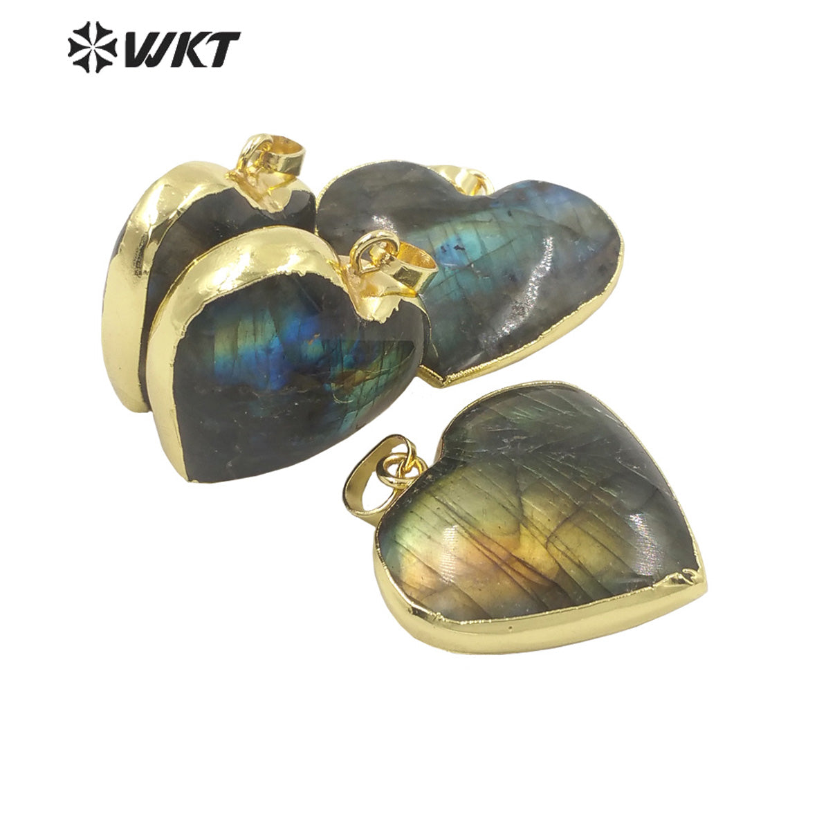 WT-P1726 2021 Fashion Jewelry Labradorite Stone Pendant Dignity and Fine Jewelry Pendant As a Gift for a Wonderful Party