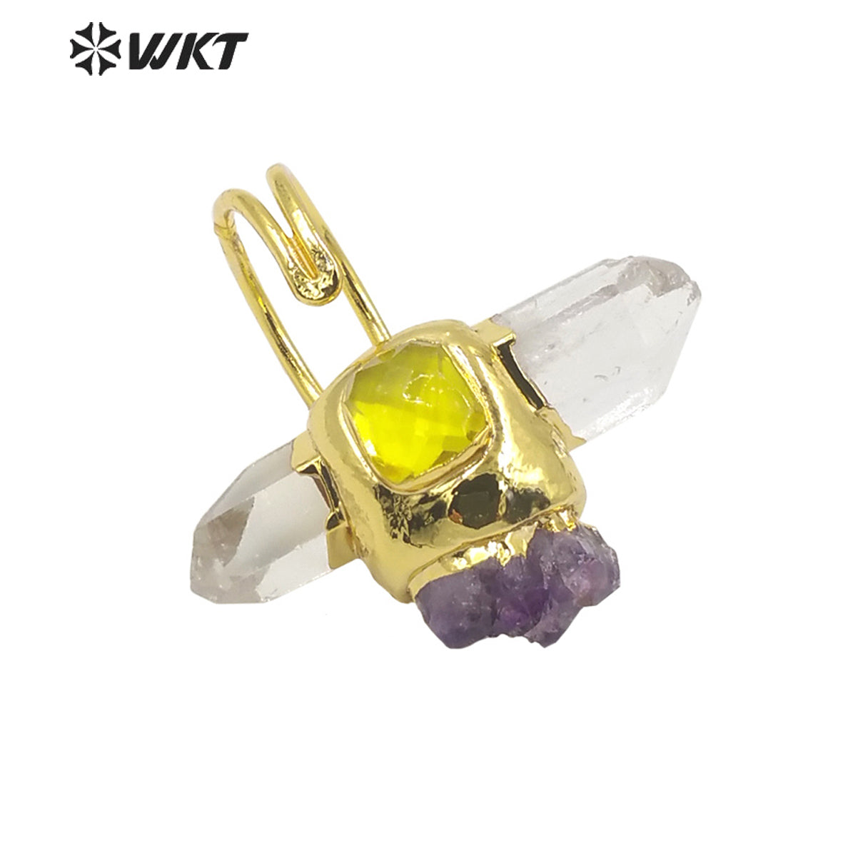 WT-R376 2021 Fashion Jewelry Exclusive Precious Natural Gemstone Ring Fashion Lady Unique and Dignity Style Ring As Gift
