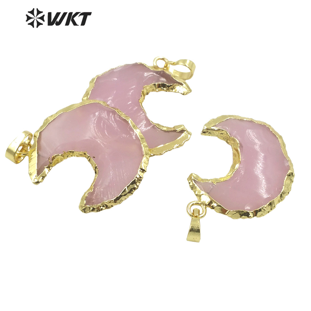 WT-P1725 2021Fashion pink Opal Pendant Natural Fashion Jewelry so Cute Pendant Luxury Stone Fine Jewelry As Gift