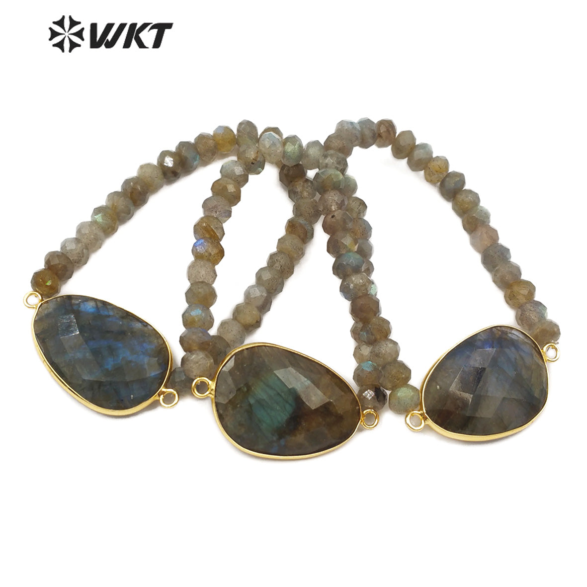 WT-B483 Hot-sales Newest Women Labradorite Beads Bracelet Jewelry Natural Stone Bracelet for Gift