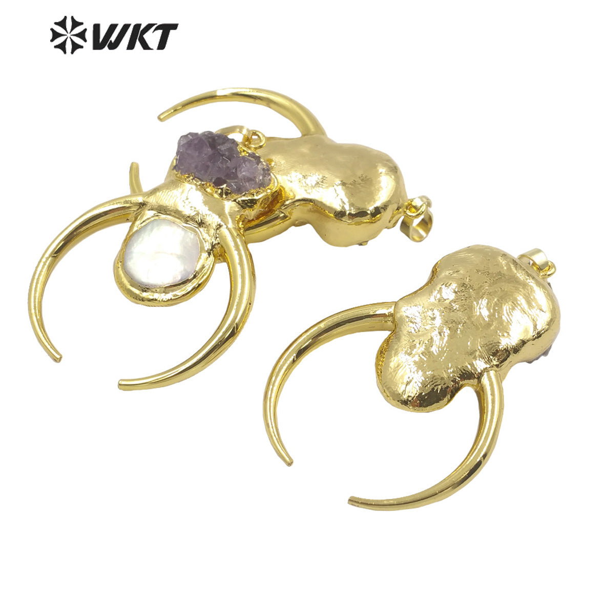 WT-P1721 2021 Fashion Amethyst Jewelry Pendant Beautiful Fine Jewelry Pendant As a Gift for Women so Fantastic for Party
