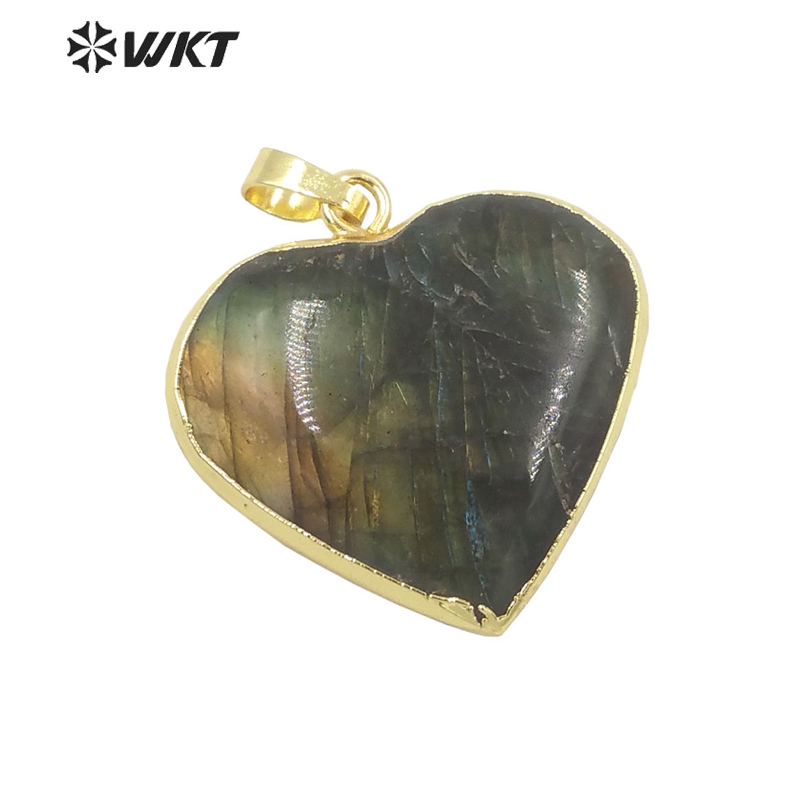 WT-P1726 2021 Fashion Jewelry Labradorite Stone Pendant Dignity and Fine Jewelry Pendant As a Gift for a Wonderful Party