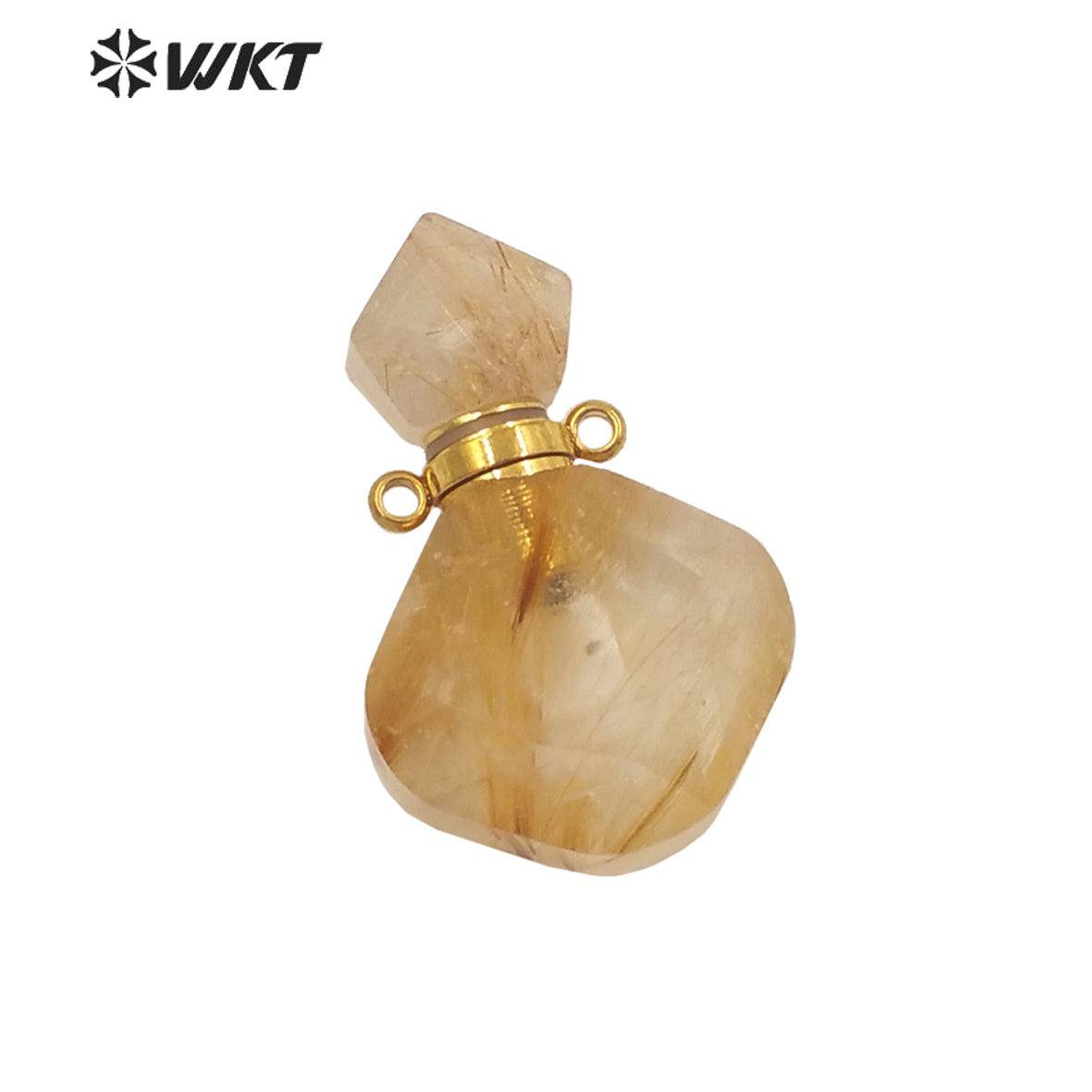 WT-P1724 2021 Dignity and Fashion Yellow Citrine Jewelry for Beautiful Lady Fine Jewelry Pendant for Anniversary Party Gift