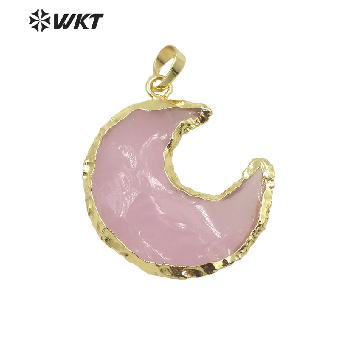 WT-P1725 2021Fashion pink Opal Pendant Natural Fashion Jewelry so Cute Pendant Luxury Stone Fine Jewelry As Gift
