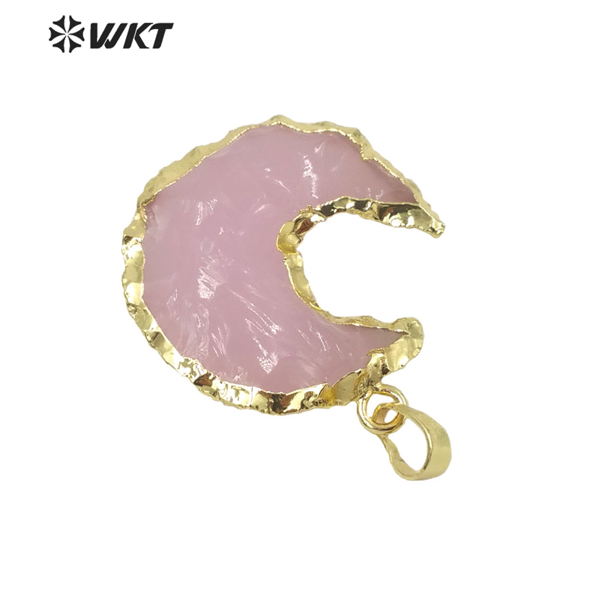 WT-P1725 2021Fashion pink Opal Pendant Natural Fashion Jewelry so Cute Pendant Luxury Stone Fine Jewelry As Gift