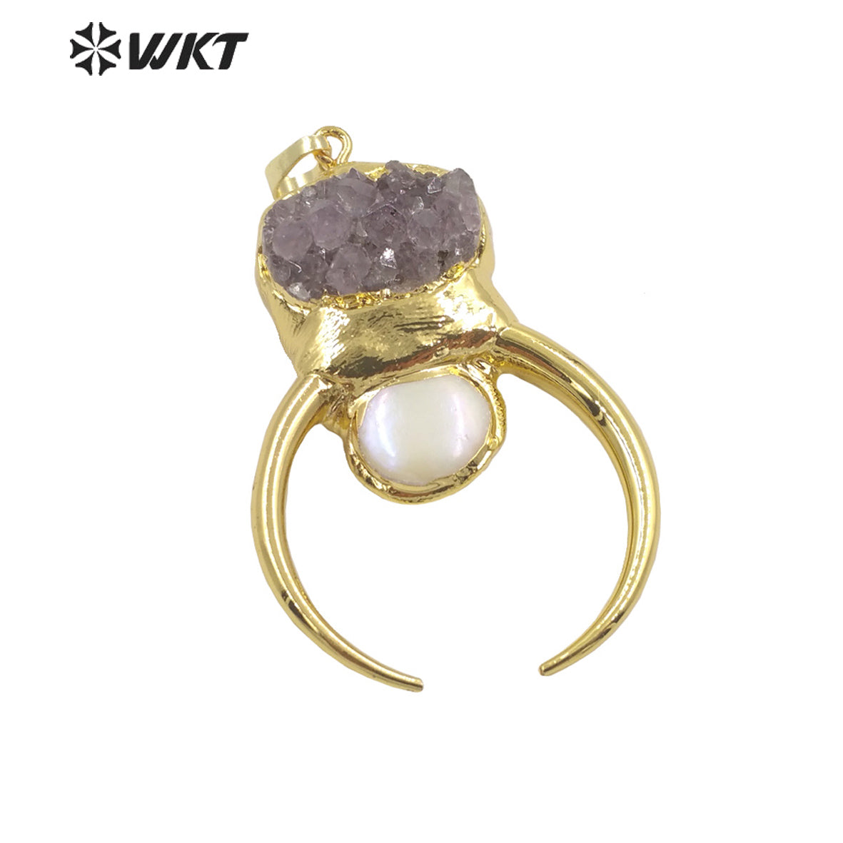 WT-P1721 2021 Fashion Amethyst Jewelry Pendant Beautiful Fine Jewelry Pendant As a Gift for Women so Fantastic for Party