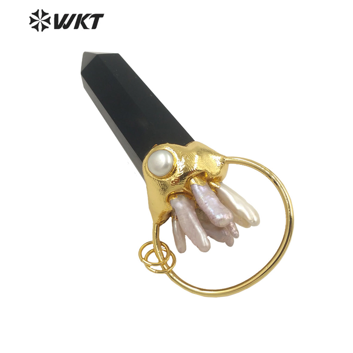 WT-P1746 2021 Fine Jewelry Black Obsidian Pendant Fashion and Nice Jewelry Pendant As a Gift for Big Party so Luxury