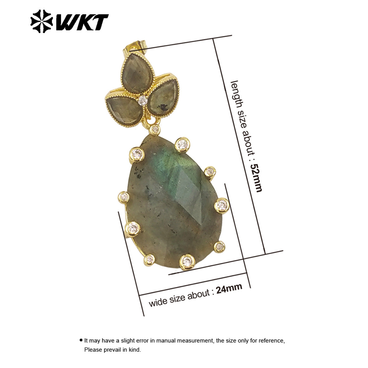 WT-E756 Gorgeous Precious Natural Amazonite Amethyst Gemstone Carved Long Teardrop Earrings With Zircon Around Trend Style
