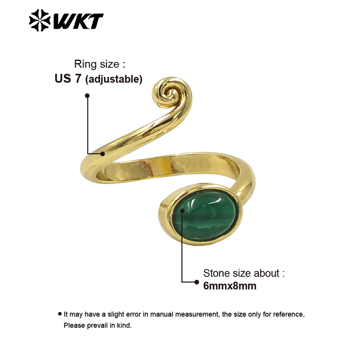 WT-R534 Wholesale Amazing New Fashion Trendy Tiny Stone Ring For Women Daily Wearing In Open Size