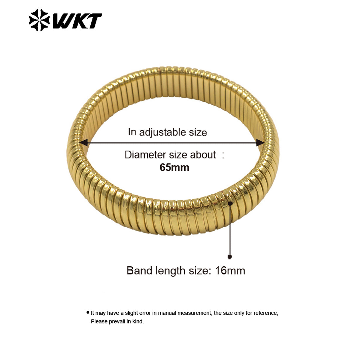 WT-B702 Good Quality Simple Design Gold Electroplated Yellow Brass Round Bangles For Ladies Daily All Match Jewelry Accessory