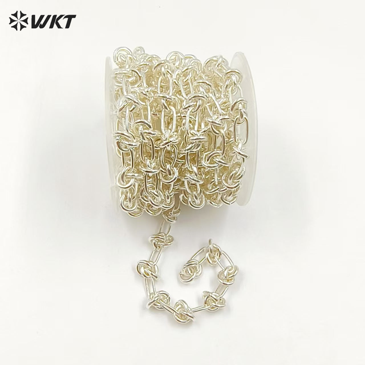 WT-BC236 Wholesale Hot Style Stylish 18K Gold Plated Natural Brass Clasp Chain Can Be Made Bracelet Necklace Jewelry Accessories
