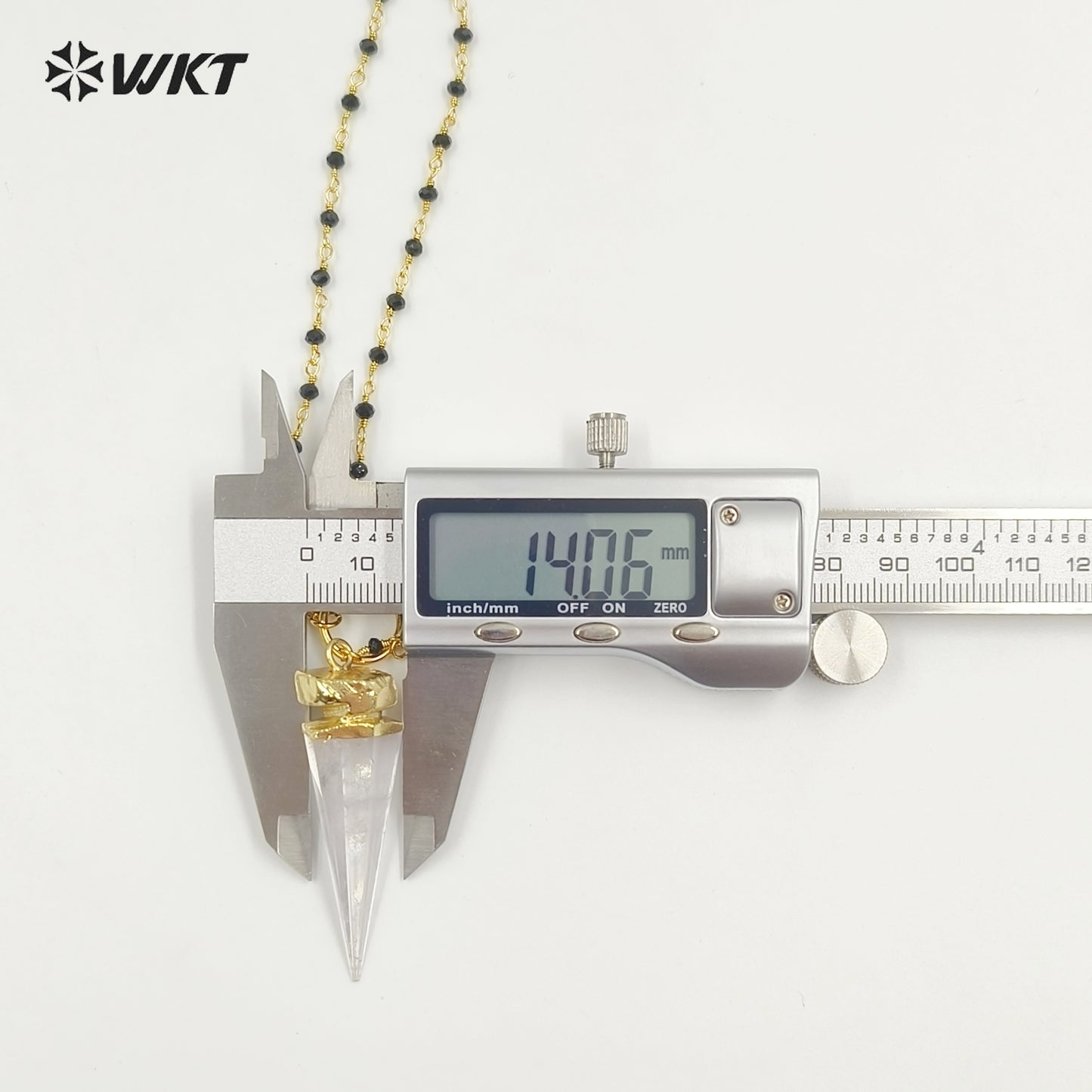 WT-N231 2023 Fashion Trendy Crystal Quartz Necklace Female Elegant and Jewelry for Party Gift Crystal Pendant Necklace