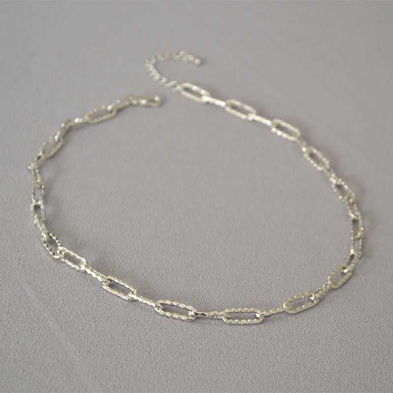 BFN013 Wholesale 18k Real Gold Plated Resist Tarnishable Fashion Lady Chain Necklace Hiphop Style Casual Necklace
