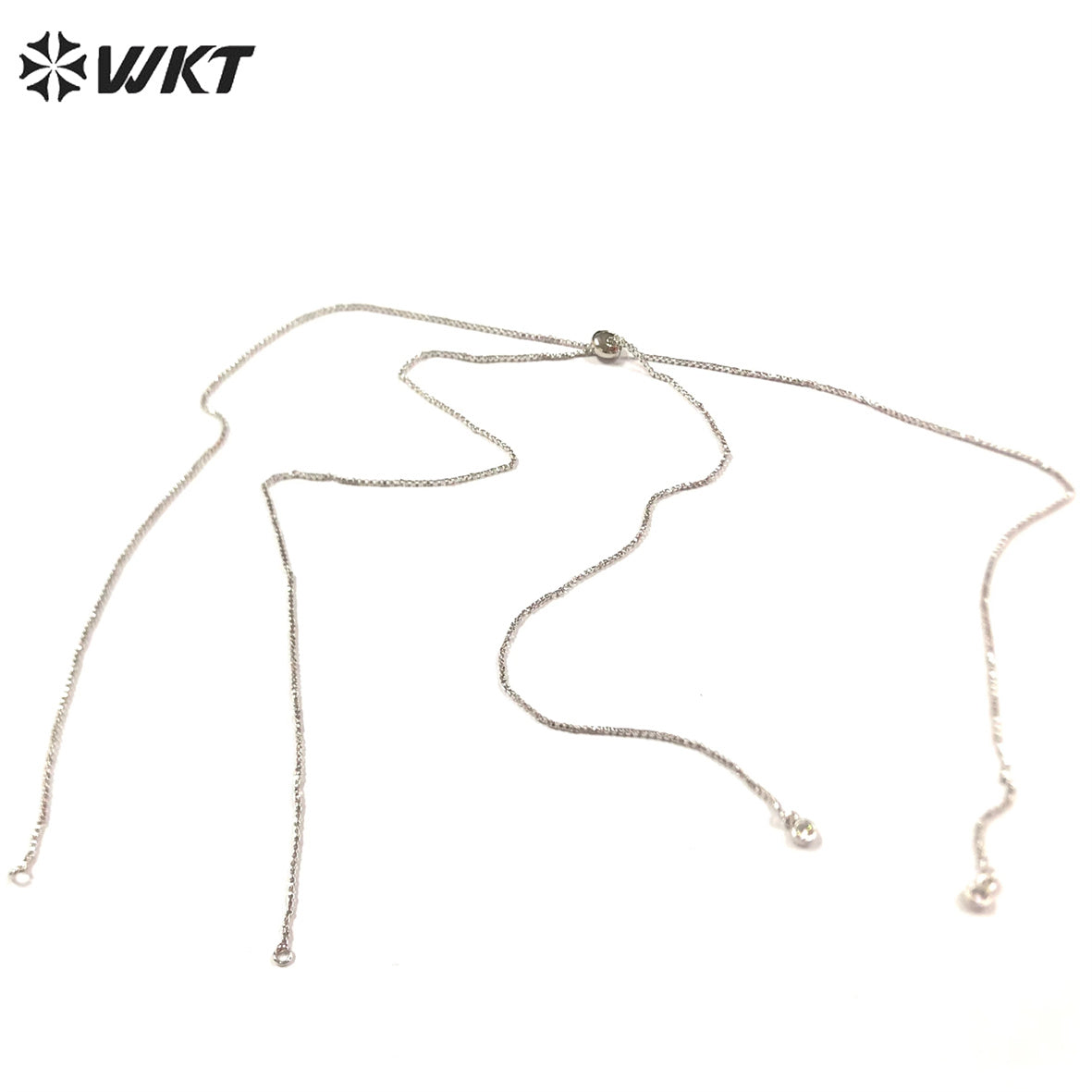 WT-BFN041 30inch Length Gold Chain With 18k Gold Plated Yellow Brass Chain Exquisite and Compact Link Chain for Paty