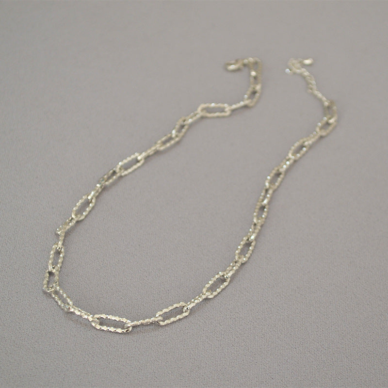 BFN013 Wholesale 18k Real Gold Plated Resist Tarnishable Fashion Lady Chain Necklace Hiphop Style Casual Necklace