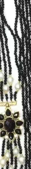 WT-N1477 Gorgeous Design Luxury Style Flower Shape Muticolor Gemstone Beads Women Statement Necklace for Engagement Celebration