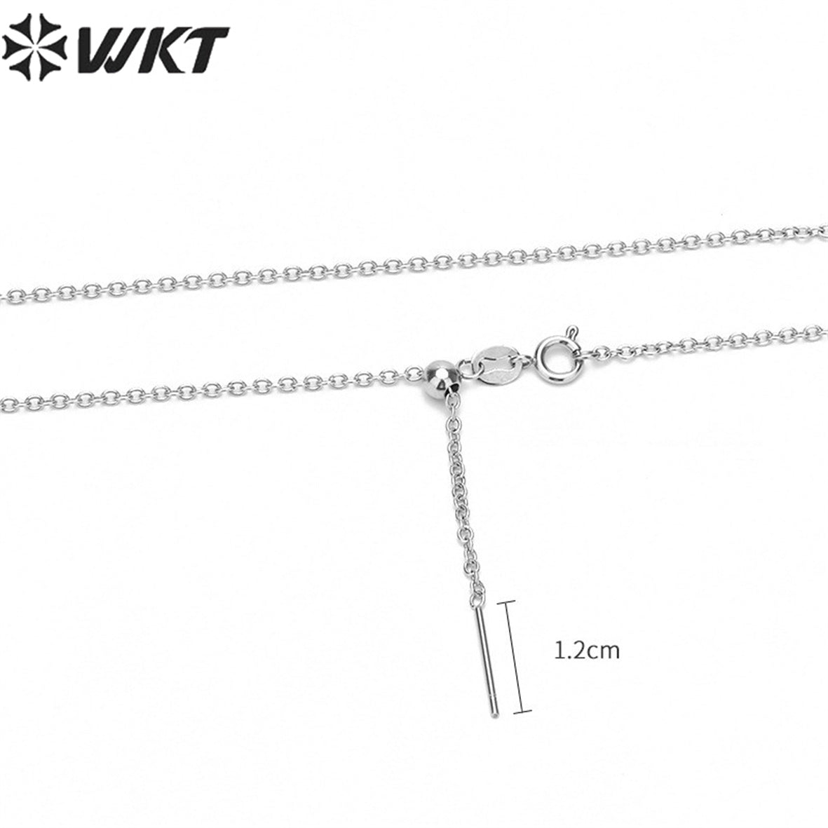 WT-JFN05 Women Resist Tarnishable 30inch Long Gold Plated Adjustable Fix Link Chain Necklace for Jewelry Pendant Chain