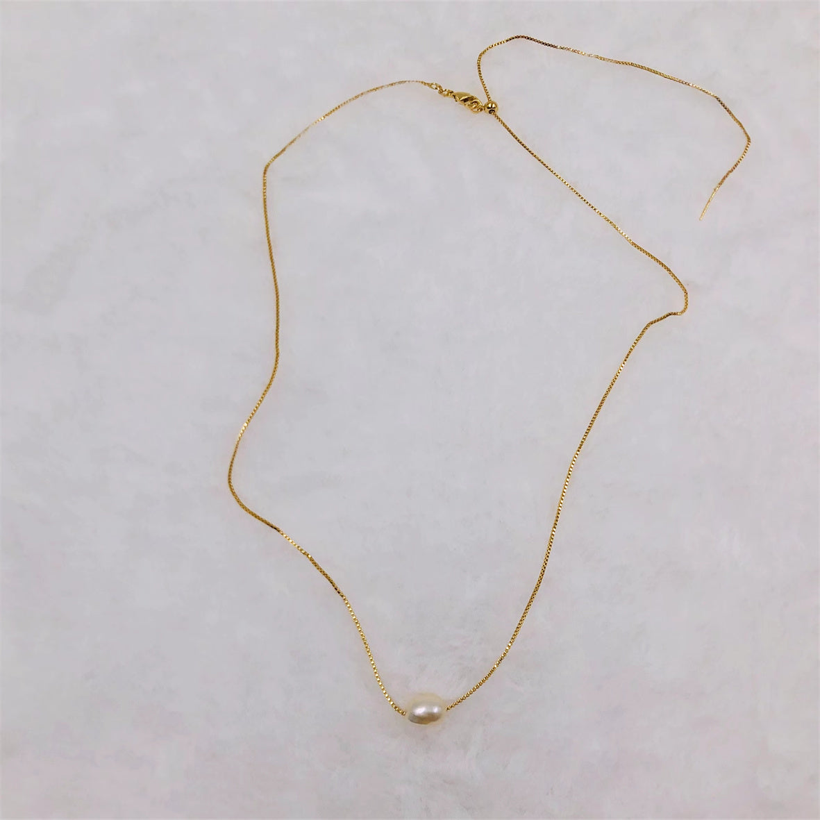 WT-JN163 Baroque Irregular Round Natural Freshwater Pearl Necklaces Black Pearl Necklace Marine Life Charms for Wedding Jewelry