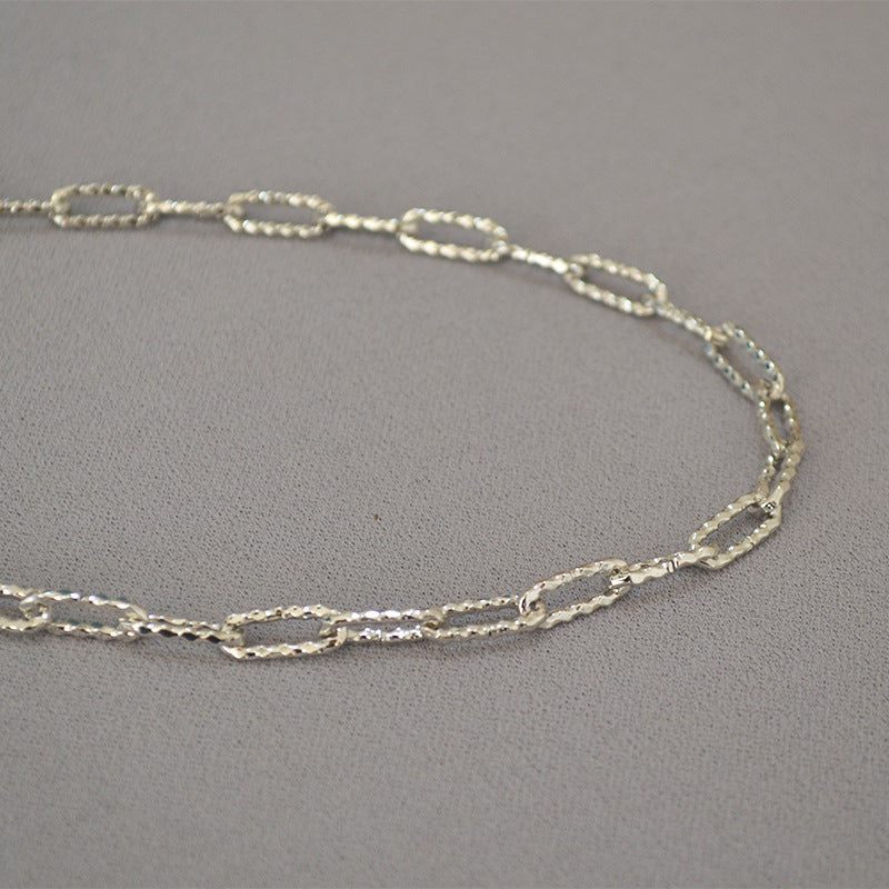 BFN013 Wholesale 18k Real Gold Plated Resist Tarnishable Fashion Lady Chain Necklace Hiphop Style Casual Necklace