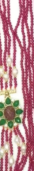 WT-N1477 Gorgeous Design Luxury Style Flower Shape Muticolor Gemstone Beads Women Statement Necklace for Engagement Celebration