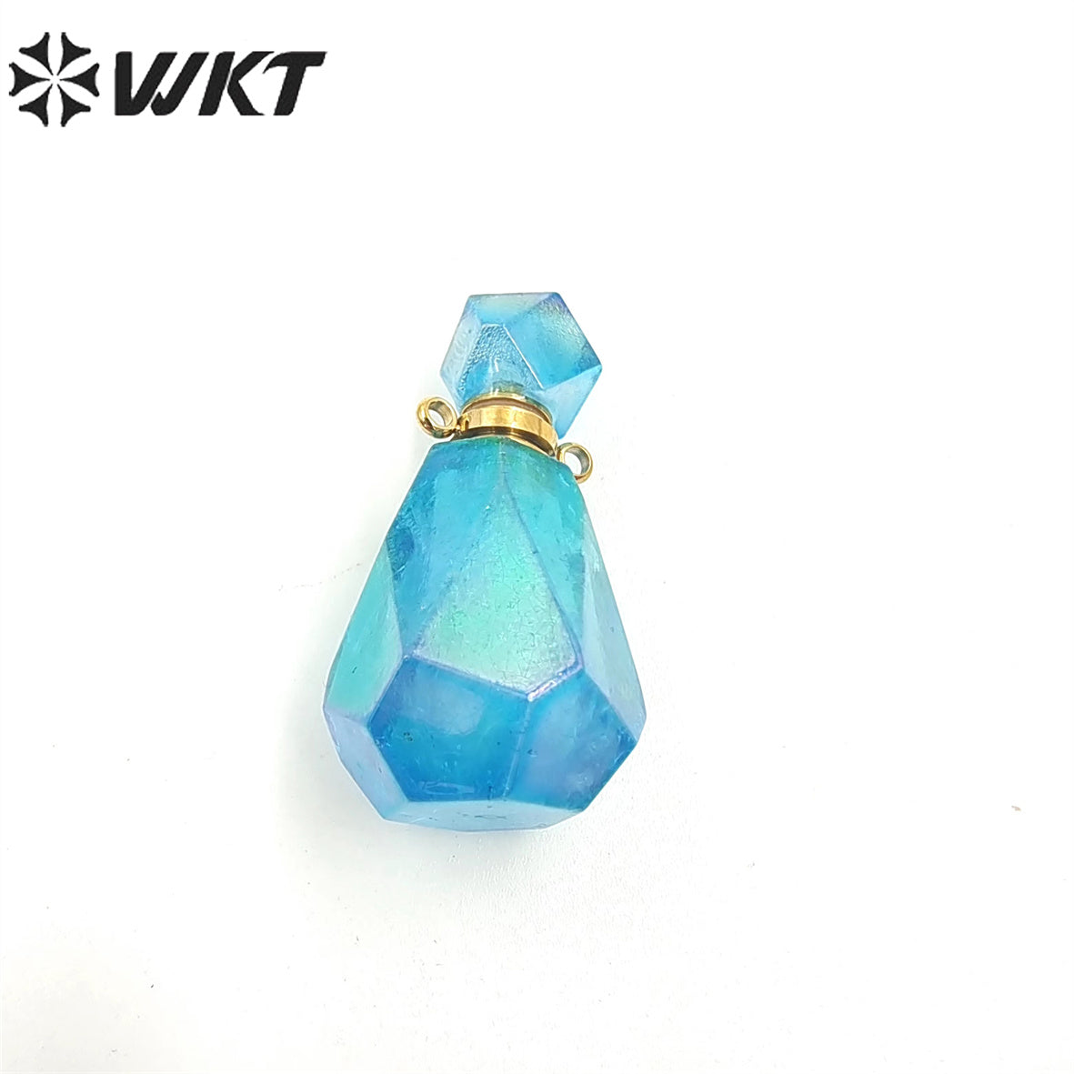 WT-P1786 Lovely Fashion Perfume Bottle Pendant Natural Crystal Exquisite Pendant Women Jewelry Crystal Quartz Pendant