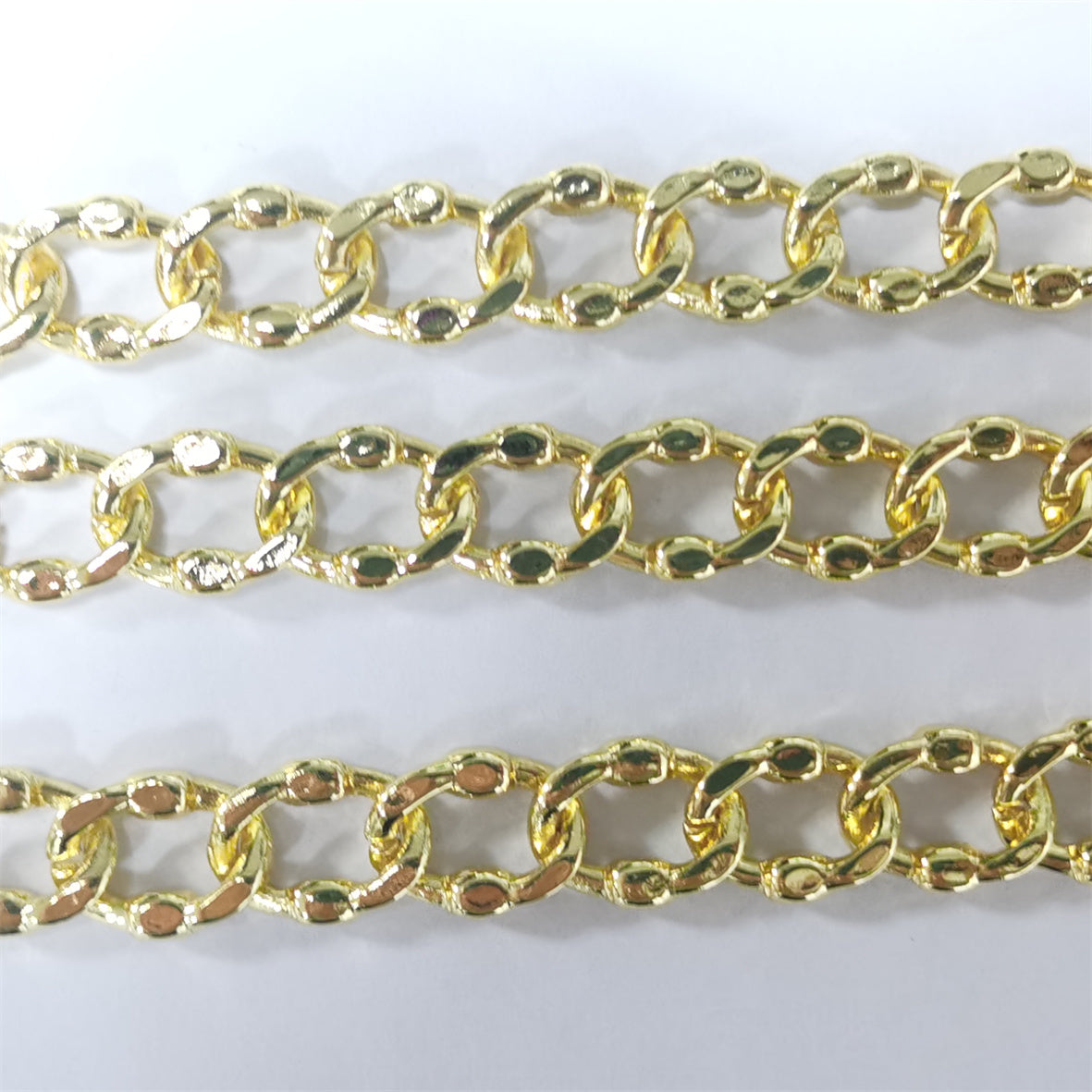 WT-BC170 Fashion Special Design Punk Shiny 18k Real Gold Plated Brass Chain for Women Jewelry Accessories Chain